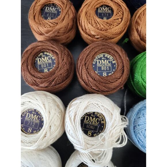 Vintage DMC Coton Perle embroidery floss - Picture 5 of 7